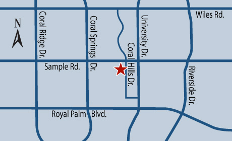 map-coral springs